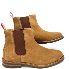 Rmor Chelsea Boots- Camel Suede