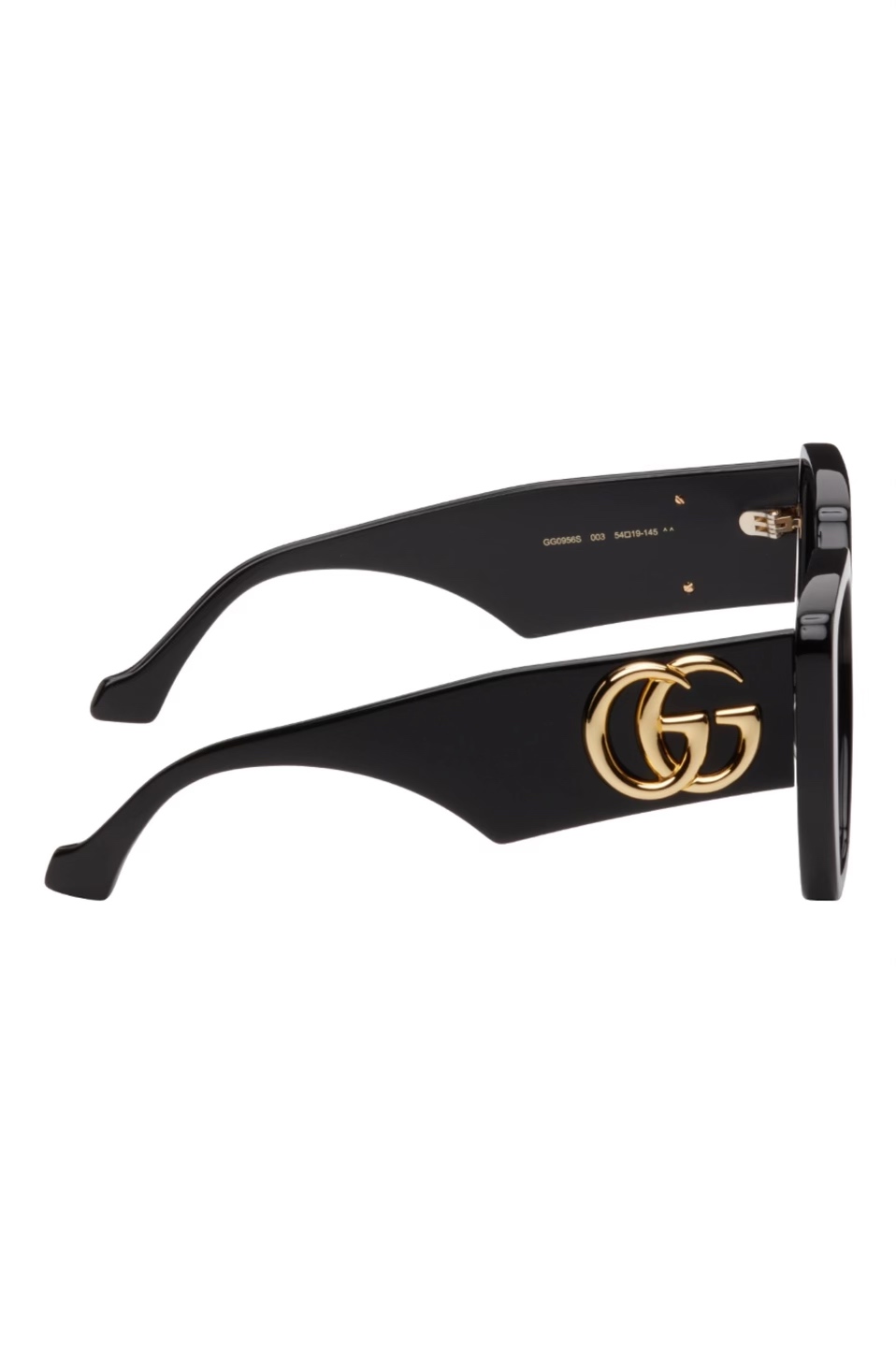 GUCCI Black Square Sunglasses GG 0956S-003 - John Rmor