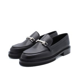 RMOR BLACK LOAFER WITH APPLICATION